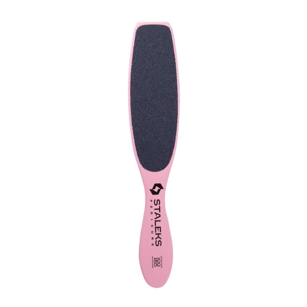 Staleks Pink Wooden Pedicure Foot File Beauty & Care Abc-20/3 (Pink)