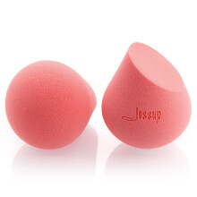 Jessup Ιponge de maquillage douce sans latex pour fond de teint, crθmes liquides, 1 paquet (rose coquille) SP002