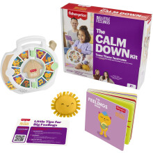 Fisher-Price Peuterspeelgoed Big Little Feelings Calm Down Kit, 4-delig Activiteiten Set