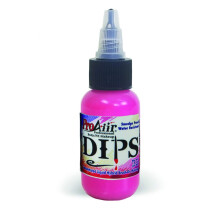 ProAiir arc- s testfesto smink - Ecset DIPS-re 1 uncia (30 ml) Hot Pink