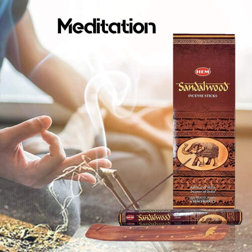 Hem Sandelholz Räucherstäbchen (Packung mit 6) 1
