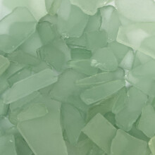 Tumbler Home Mint Zee Glas voor Creaties, Strandglas voor Decoratie, Aquarium Vaasvuller, Gerecycled Seaglass