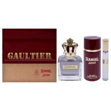 JPG Scandal Pour Homme Gift Set 100ml EDT + 150ml Deodorant Spray + 10ml EDT