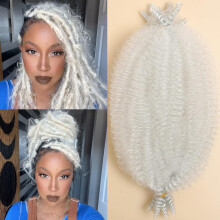 8 Zoll Springy Afro Twist Haar Marley Twist Flecht Haar 8 Pakete Kinky Twist Haar
