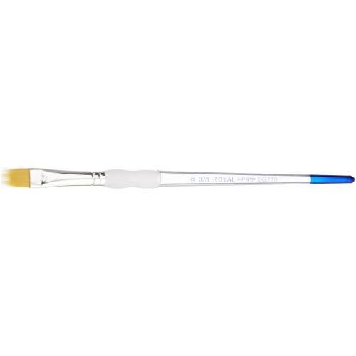 Mjukt grepp Golden Taklon Kamm Borste-3/8 Bredd