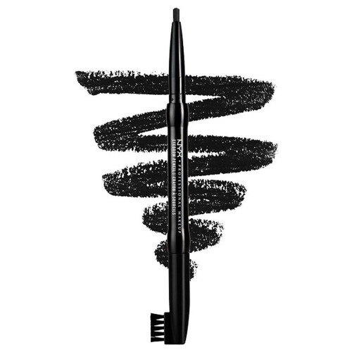 NYX Auto Eyebrow Pencil Black 2