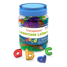 EXBEPE Doorschijnende kleine letters 78 stuks Lichttafelspeelgoed en manipulaties voor kinderen
