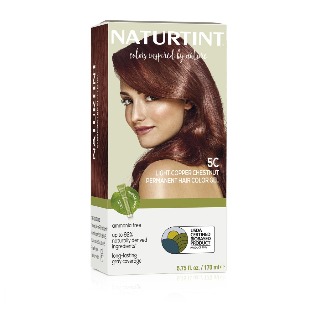 Naturtint Brown - Hair Dye Light Copper Chestnut 150Ml