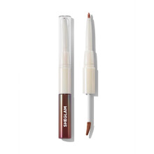 SHEGLAM 2-en-1 lθvres rθgles Liner et brillant stylo longue durιe repulpant parfait lθvres Combo maquillage ensemble-par le livre