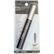 Maybelline Mascara Full 'N Soft, Very Black [301], 0.28 oz (Confezione da 3)