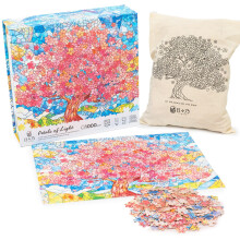 HIBINO 1000 darabos kiraks jtk felnotteknek | Japn Sakura lomveg Design | Betus htlap pamut troltska s poszter | Pihenteto s kihvst jel