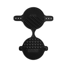 Sigma Beauty - Palmat - Reinigingsmiddel voor Make-upborstels - Perfect voor Reizen - Palmformaat - Zwart
