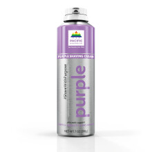 Pacific Shaving Company Purple borotvakrm  habz, sznes borotvakrm  hidratl, vrssget cskkento s irritcimentes borotvlkoz krm (7 oz)