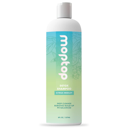MopTop Detox Shampoo, Καθαριστικό Μαλλιών, Όλοι οι Τύποι Μαλλιών, Καθαριστικό Σαμπουάν 8oz