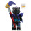 LEGO LEGO Ninjago: Lord Ras Minifigur mit Kampfsense 1