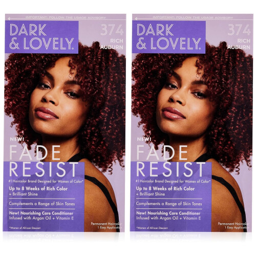 Dark & Lovely Couleur #374 Auburn Riche (2 Pack)
