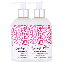 Coochy Plus Intieme Scheercrème VOCHTIG Plus ZOETE BLISS Voor Schaamhaar, Bikinilijn, Oxel - Jeukvrij Met Patent-Aanvraag Formule - Voorkomt Scheer