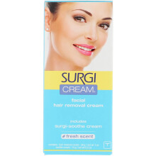 Crema Depilatoria Surgi per Viso 1 Oncia Profumo Fresco (29ml)