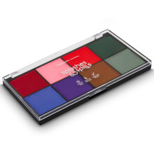 Professionelle Gesichtsfarbe Palette - Hautfreundliches Gesichtsmalset - Vegan & tierversuchsfrei - 8 Farben