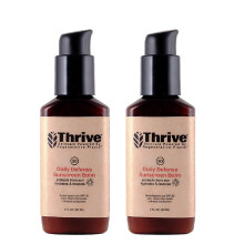Thrive Natural Care Hidratl svnyi arcfnyvdo SPF 30 2 uncia Knnyu hidratl szles spektrum termszetes arcvdo naptej tiszta cink-oxiddal s