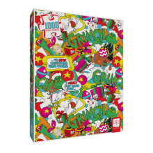 Puzzle Grinch Poppin' 1.000 Pezzi, Dimensioni 19" x 27", Collezionabile con Grinch