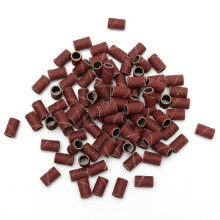 Maniküre-Set mit 100 künstlichen Fingernägeln, Nagelfräser Nr. 80, Rot