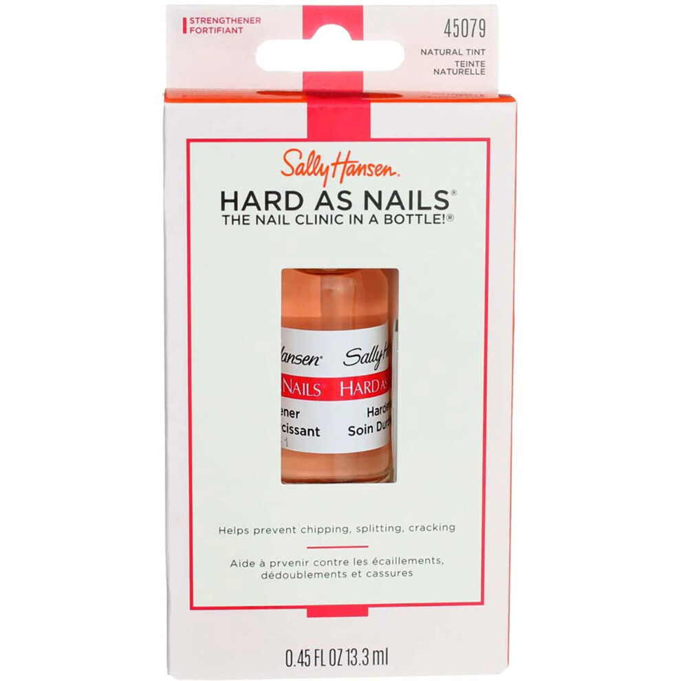 Sally Hansen Hard As Nails Nail Strength Treatment 13.3Ml Natural Tint [#45079]