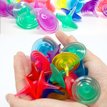 Zaleny 100 db tltsz akril fon felsok Sznes kristly Fidget felsok Drgako fon jtkok Tmeges giroszkp forg gyerekeknek Ajndkok Nyeremnyek
