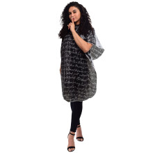 Cape de Shampooing Betty Dain pour Coiffeur, Vinyle Imperméable et Résistant aux Taches, Col en Nylon Doux