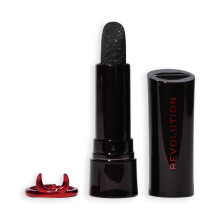 Revolution Beauty London Truly Sinful Black Ring rzs Halloween ajakjelmez smink csillog csillmmal, vegn s kegyetlensgmentes