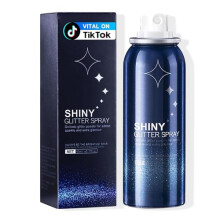 HANYWIL Body Glitter, Glitter Spray voor Haar en Lichaam, Langdurige Shimmer voor Stage en Festivals