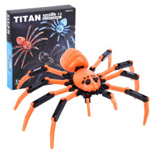 Titan Spider Leksaker - 3D Utskrivna Spindel Fidget Leksaker för Pojkar, Flera Leder Realistiska Spindlar