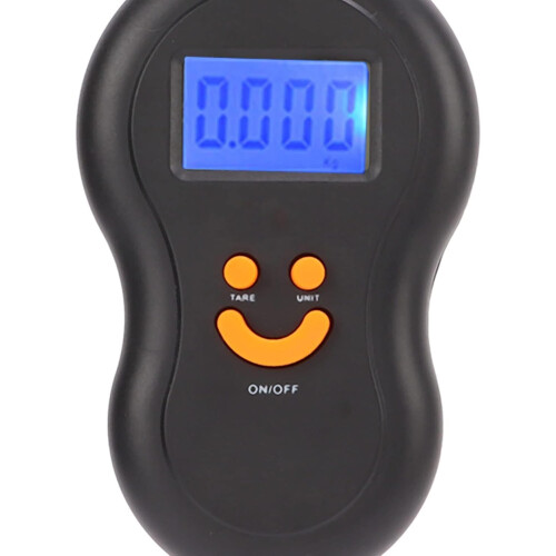 Hanging Scale, 120x75x25mm, 50kg Load, ABS, LCD Display, Hand Tools 2