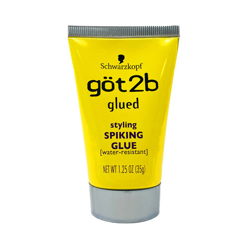 (6Pack) Got2B Glued Styling Spiking Vattenresistent Lim Unisex, 1.25 Ounce
