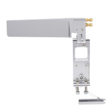 Améliorez votre bateau radiocommandé avec un gouvernail en alliage d'aluminium de haute qualité, une bague autolubrifiante et un support d'angle