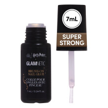 Harry Potter x Glamnetic Super Sterke Borstel Nagellijm | Borstel Applicator, Geen Rommel, Reisvriendelijk, Vegan | Duurzaam & Langdurig | .24 fl.