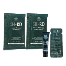 SH-RD Haar Essentials Set für Reisen & Proben | Nutra-Therapie Shampoo, Conditioner, Glanzserum, Proteincreme