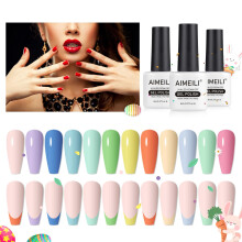 AIMEILI Soak Off Frühling Sommer Gel Nagellack Oster Pastellfarben 12er Set 8ml -