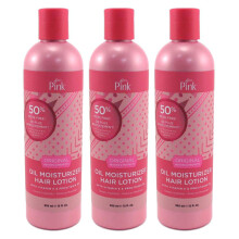 Luster's Pink Oil Moisturizer, Lozione Capelli, Protezione Rosa, Formato Extra, 12 Oz