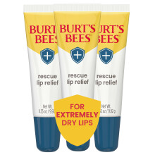 Burt's Bees Baume à Lèvres Cadeaux de Noël, Hydratation et Soulagement - Soulage Lèvres Très Sèches