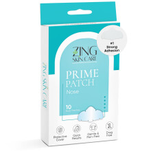 Prime Patch Nose Patches - Hydrocolloid Patches for Pimple & Zit Removal, Blackhead & Pore Care - Absorbs Acne Gunk & Oil, Strong Adhesion, Easy Remov