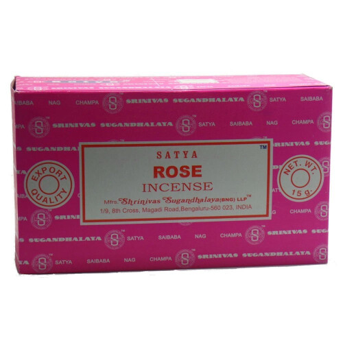 Satya Rose Incense Sticks 15 grams