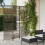VidaXL vidaXL Room Divider 3 Panels Privacy Screen Balcony Screen Grey Poly Rattan 1