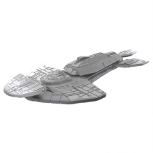 Star Trek Deep Cuts Unpainted Ships Cardassian Keldon Class (Pack of 6)