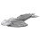 NECA Star Trek Deep Cuts Unpainted Ships Cardassian Keldon Class (Pack of 6) 1