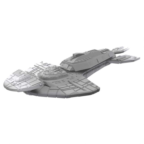 NECA Star Trek Deep Cuts Unpainted Ships Cardassian Keldon Class (Pack of 6)
