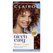 Clairol Nice'n Easy Permanente Haarkleur, 5R Medium Auburn, 1 Pack