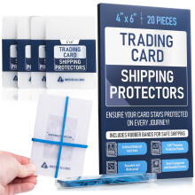 Premium Bundle Verzendbescherming voor Ruilkaarten met Elastieken | Beschermers voor Gegradeerde Kaarten