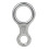 Figure8Descender, Εξοπλισμός Rappel από κράμα αλουμινίου 35KN, Ελαφρύς και Ανθεκτικός στη 1