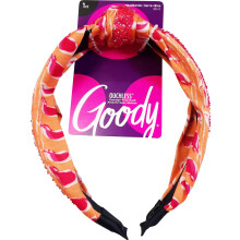 GOODY Ouchless Hårband - Modeprint - Bekväm Passform för Hela Dagen - För Alla Hårtstyper